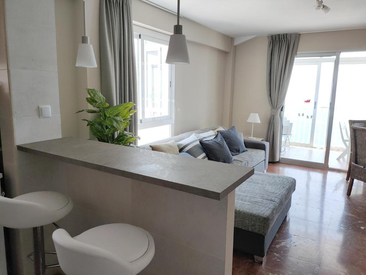 Apartamento Veracruz - Primera Linea De Playa Benidorm Exteriör bild