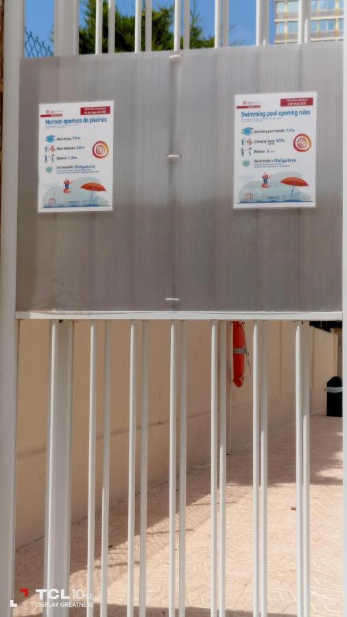 Apartamento Veracruz - Primera Linea De Playa Benidorm Exteriör bild